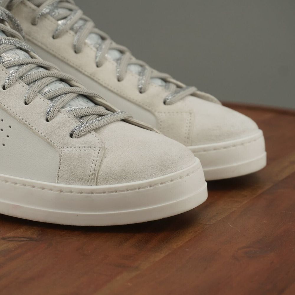 P448 White Sneakers Leather Minimalist Design - Picture 2 of 10